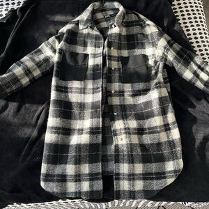 Longline Zara Flannel